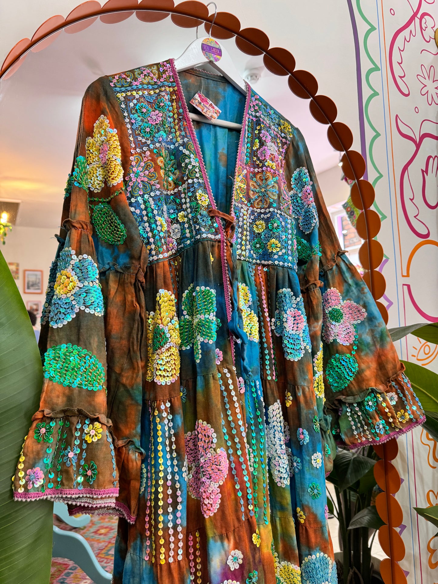 Gypsy Soul Maxi Kimono Ruffle Jacket - 3