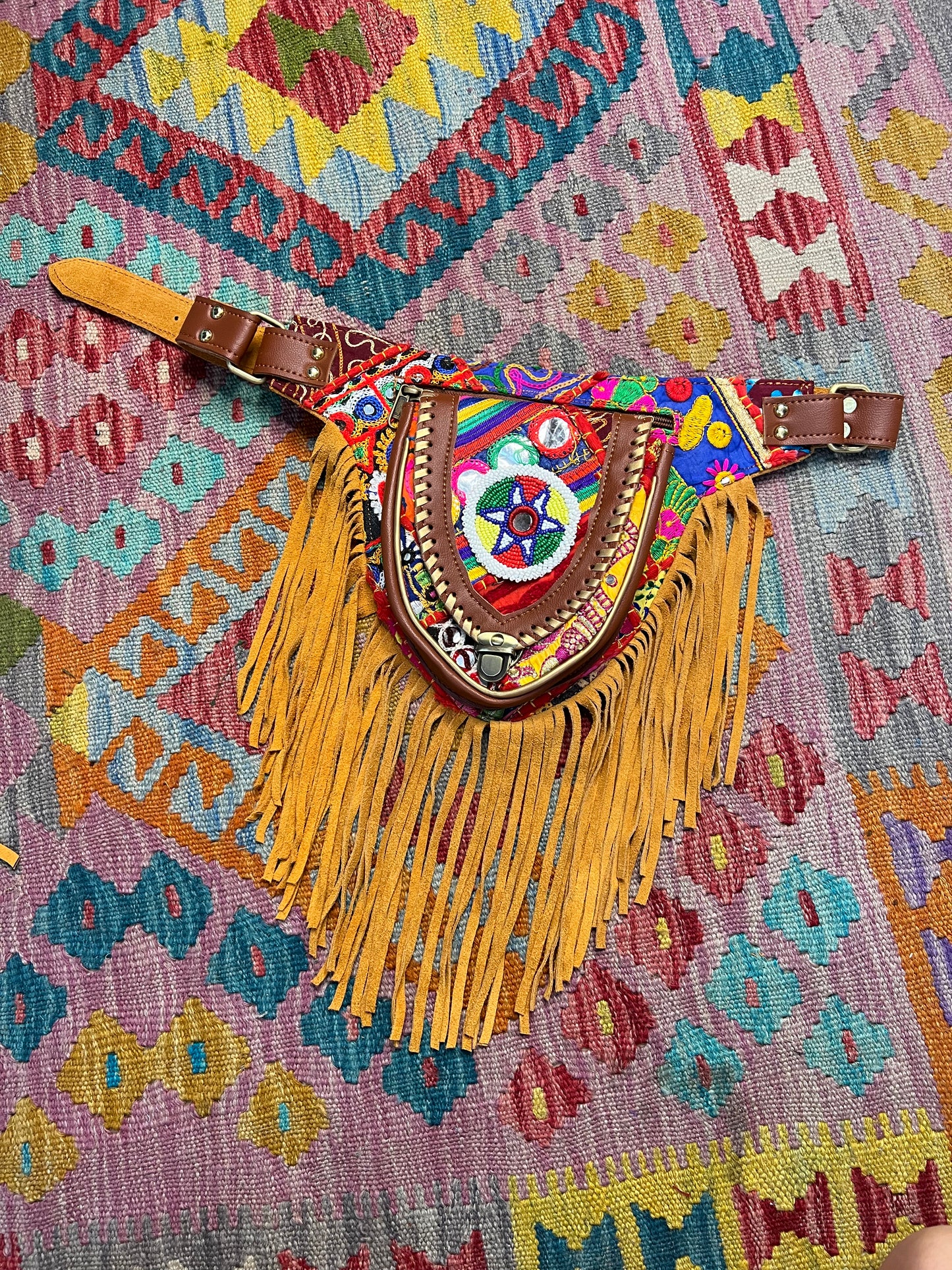 Boho Tassel Bumbag Belt - 3