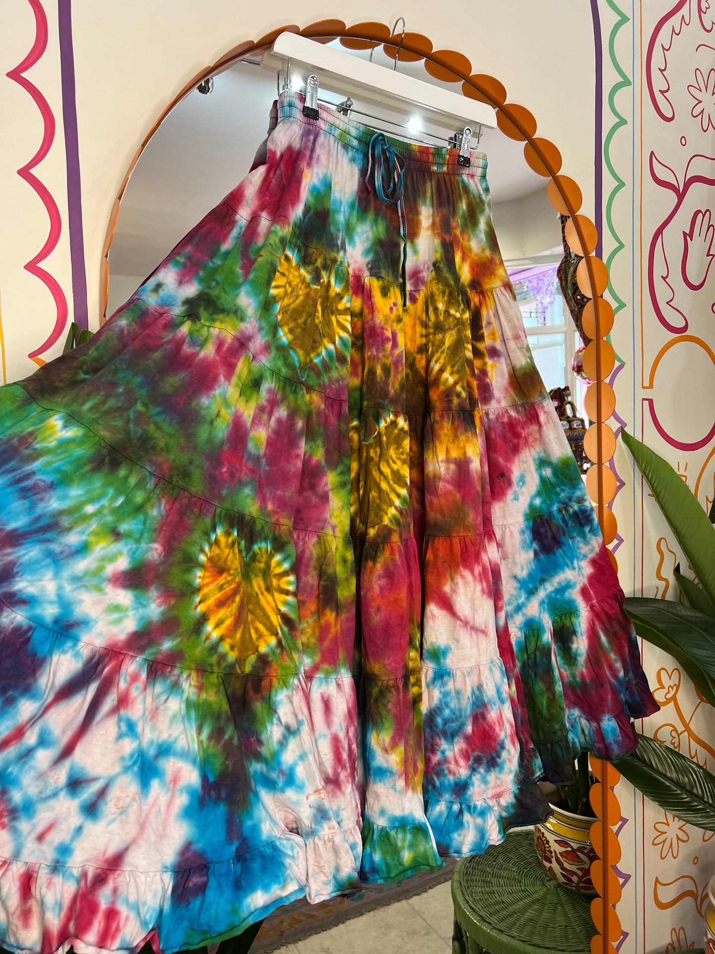 Tie Dye Ibiza Skirts - 10