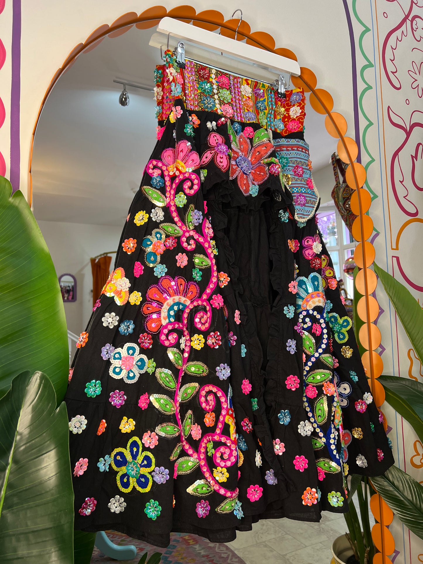 Gypsy Soul Ibiza Skirt Black - 1