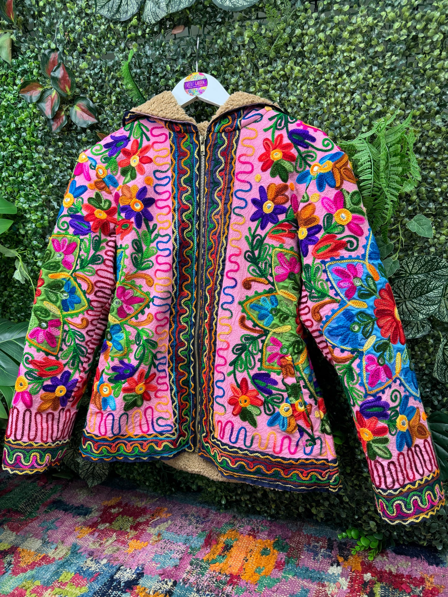 The Rio Flower Fleece Pink - Size 6-8 - 3