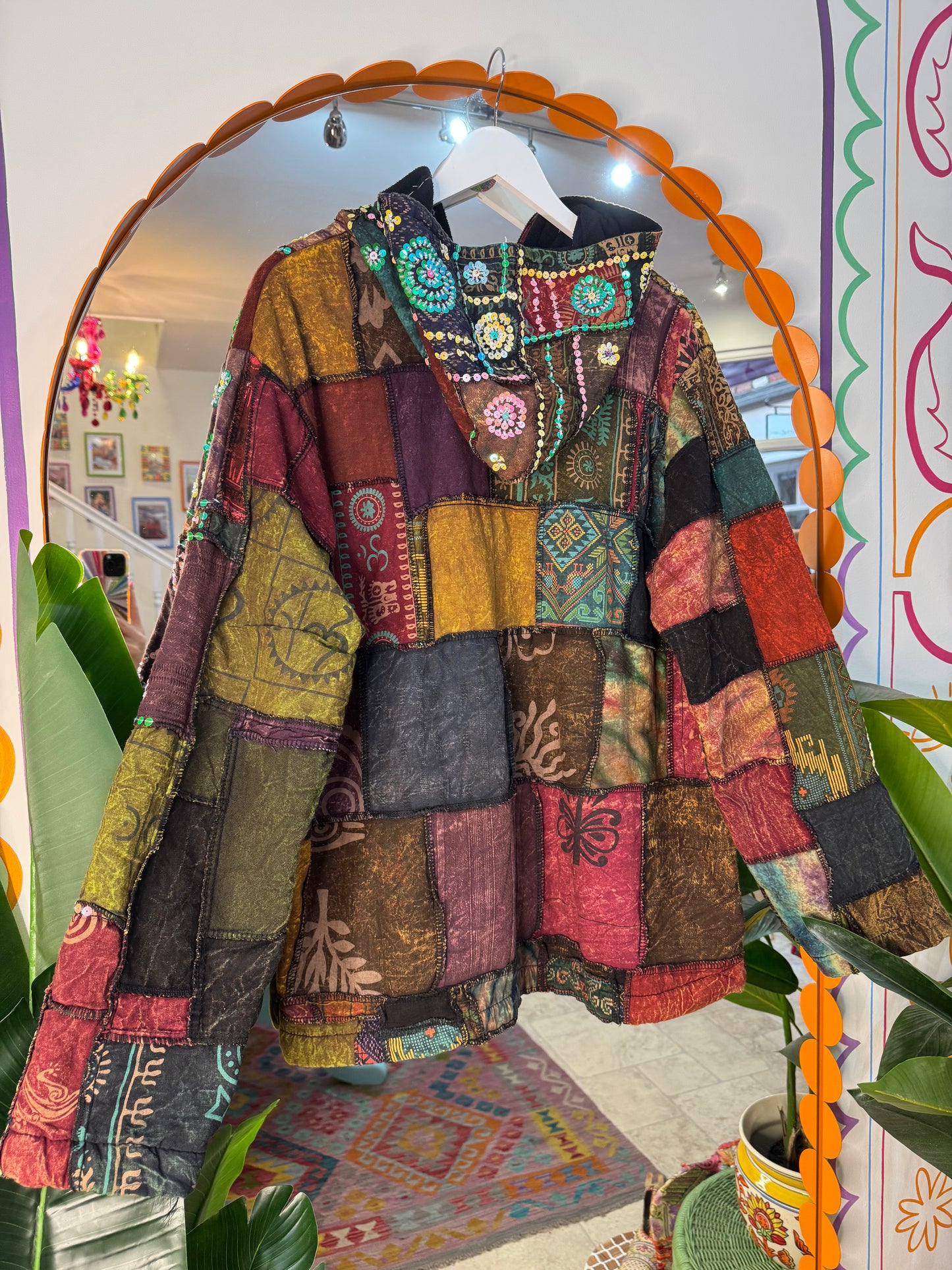 Gypsy Soul Patchwork Hoodie - 3