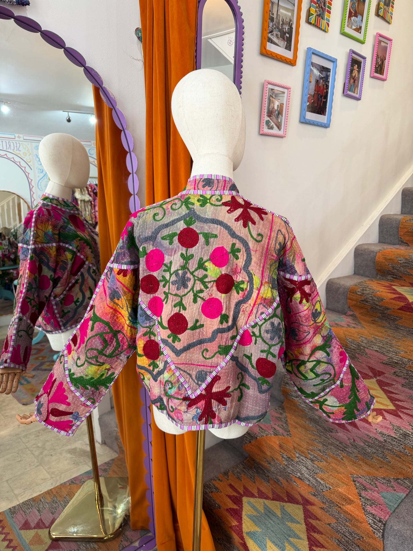 Blanket Kantha Jacket - 6