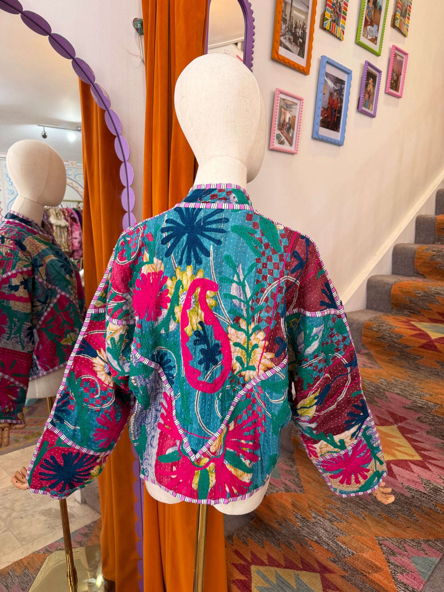 Blanket Kantha Jacket - 10