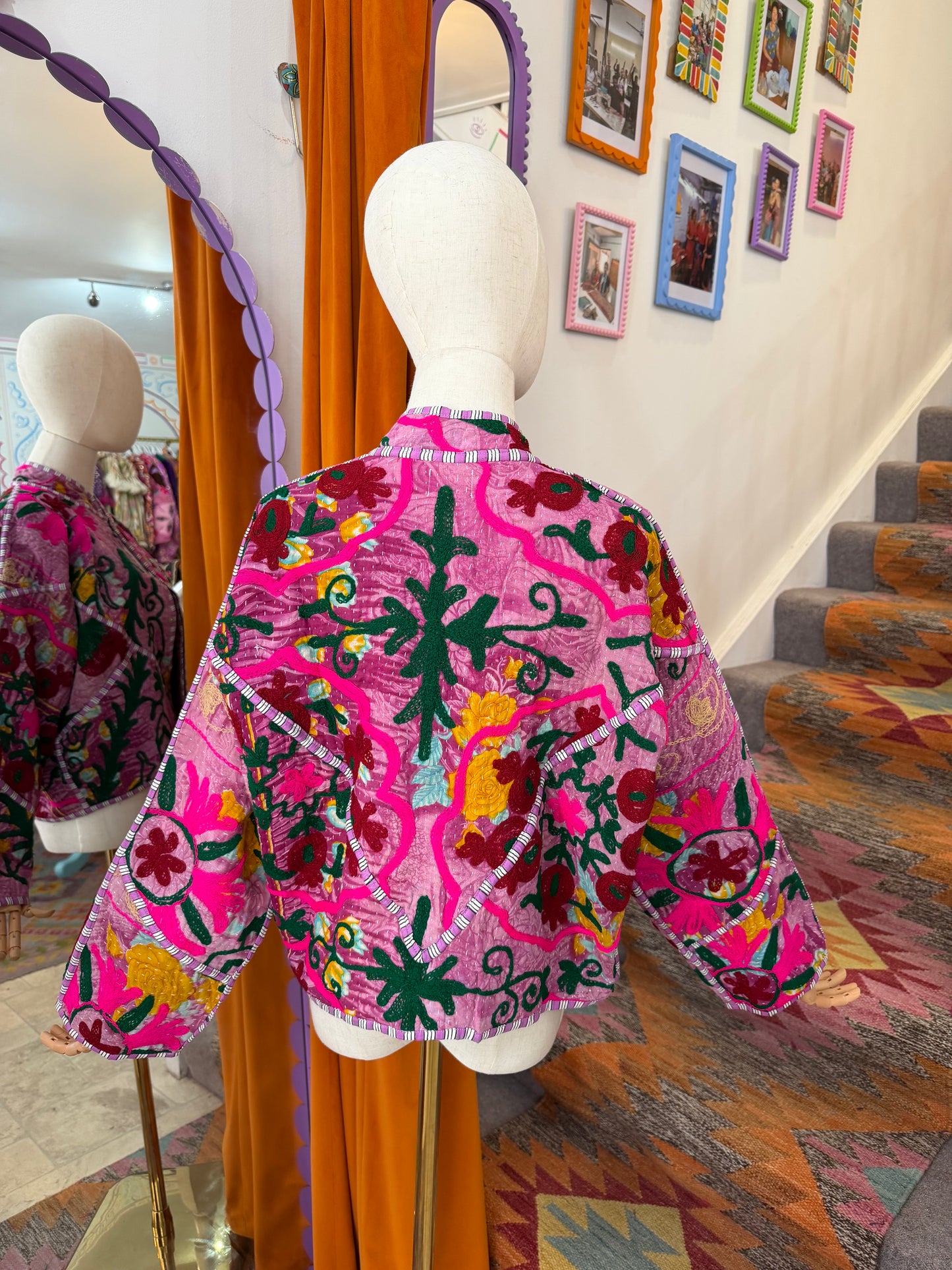Blanket Kantha Jacket - 11