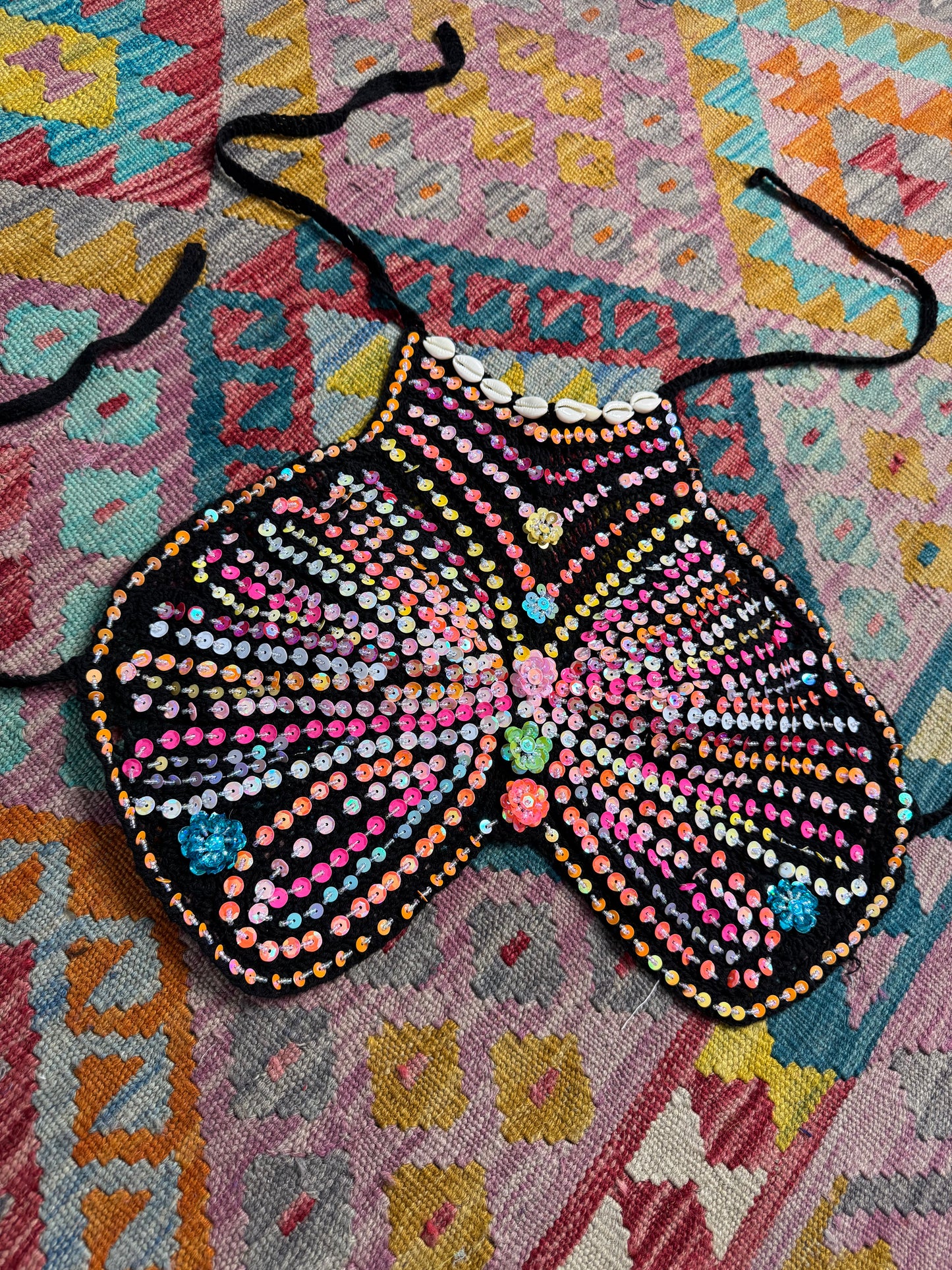 Gypsy Soul Sequin Butterfly Top - 2