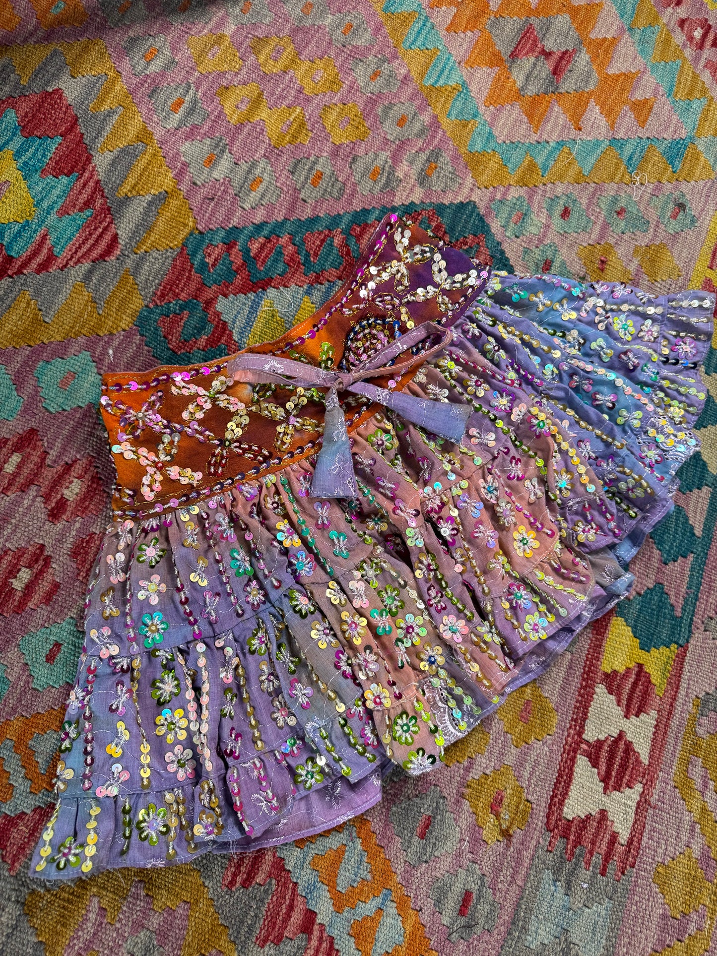 Gypsy Soul Mini Tie Dye Skirt - 5
