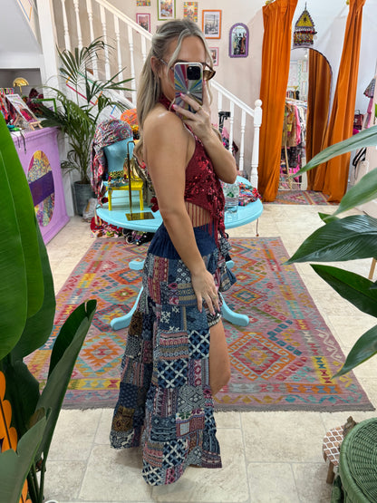 Patchwork Ibiza Skirt