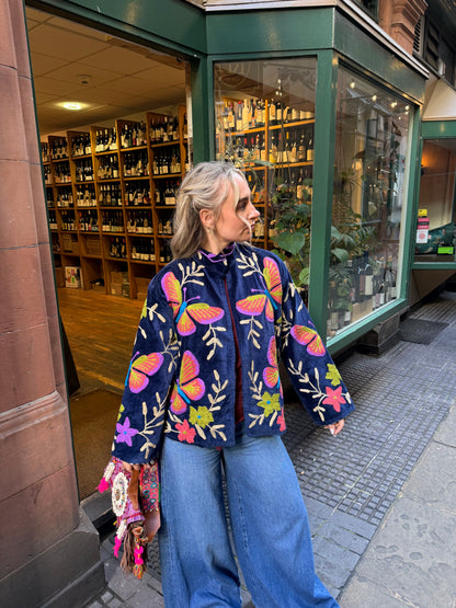 Velvet Butterfly Jacket