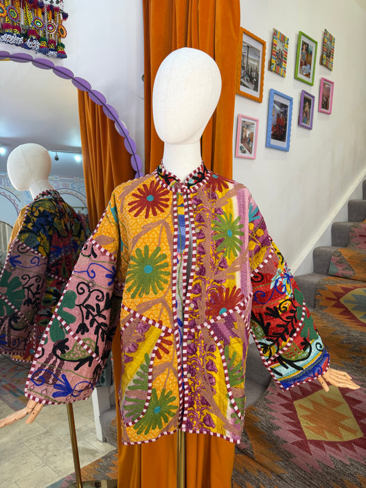 Blanket Kantha Jacket - 3