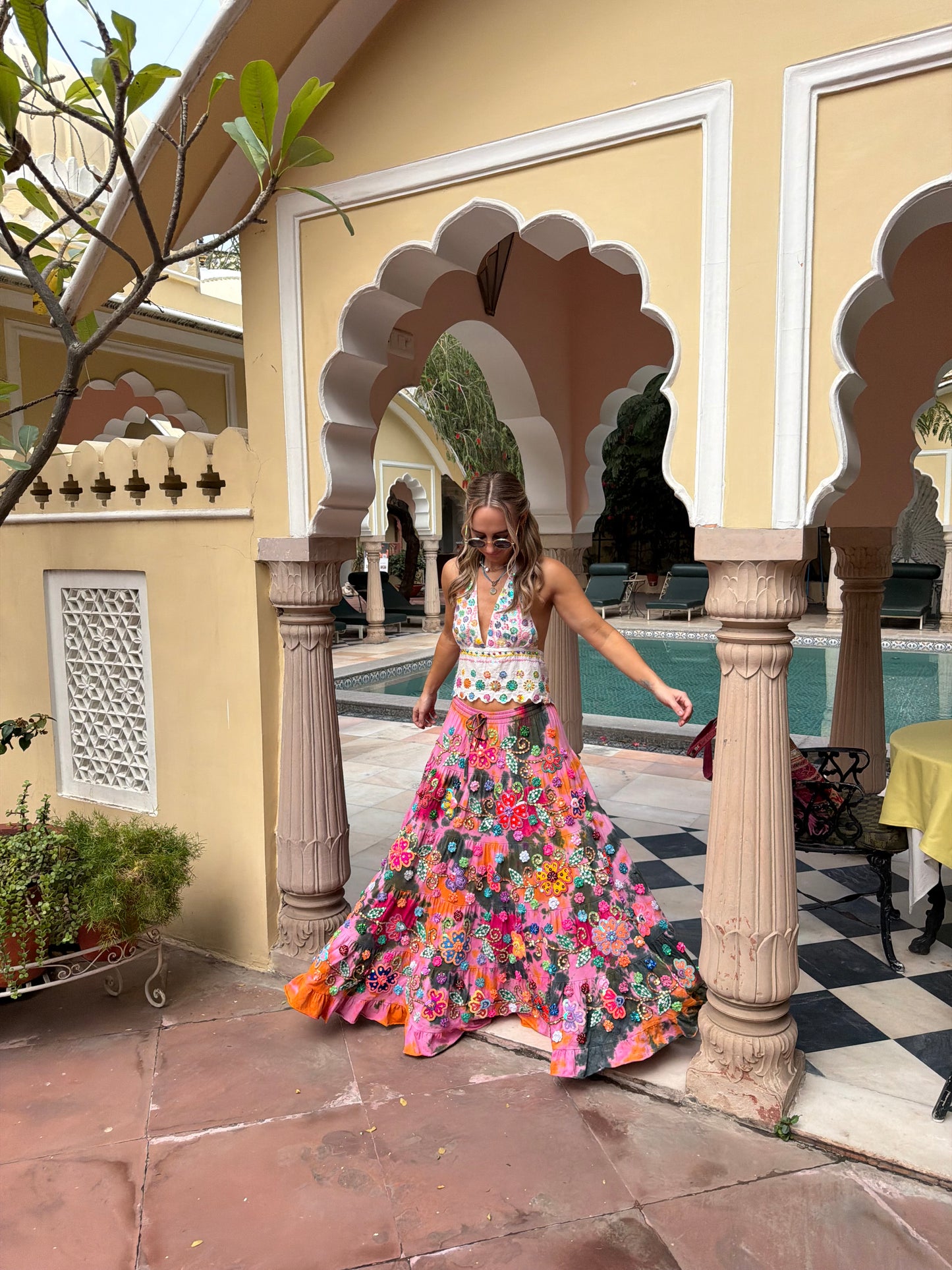 Gypsy Soul Ibiza Tie Dye Skirt