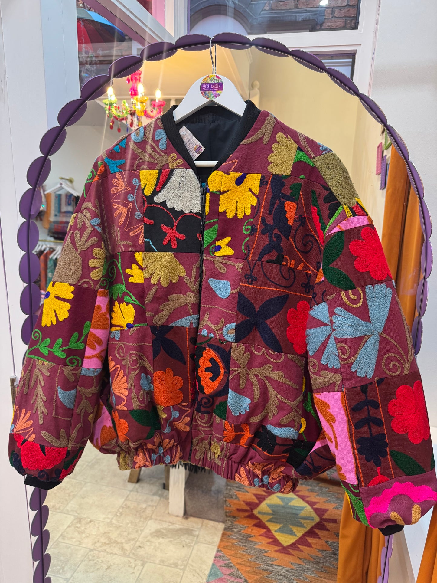 Suzani Oversized Bomber