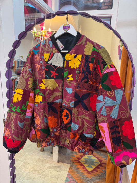 Suzani Oversized Bomber