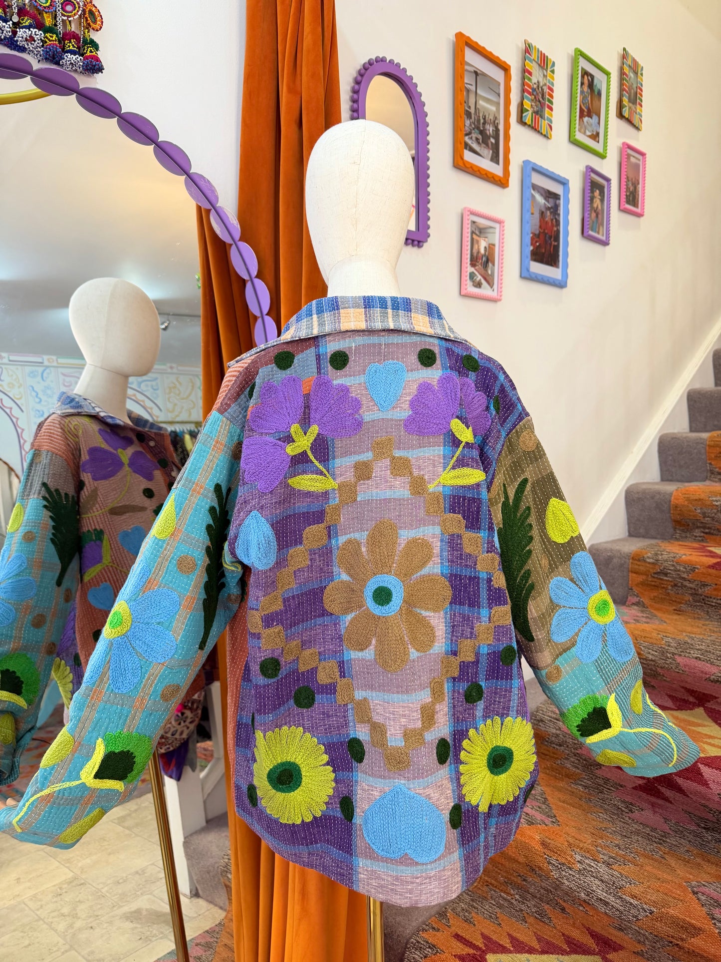 Suzani Kantha Shacket