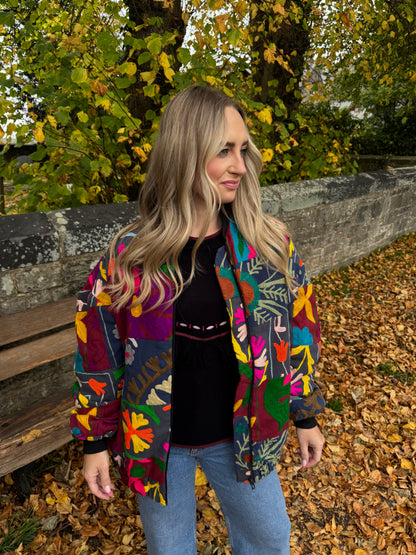 Suzani Oversized Bomber