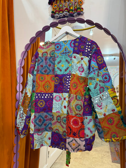 Phulkari Cardigan - 1