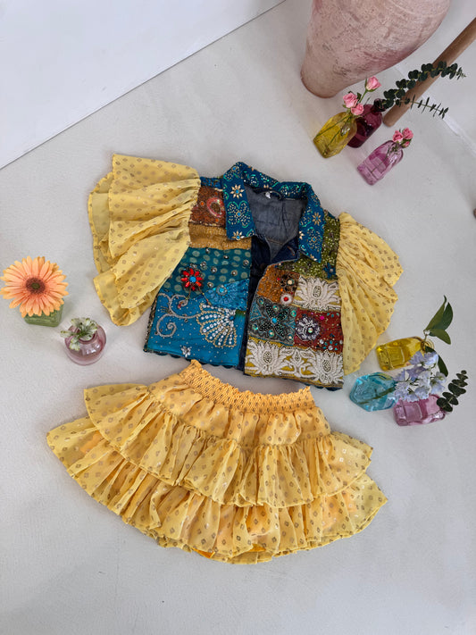 Golden Hour Ruffle Shorts