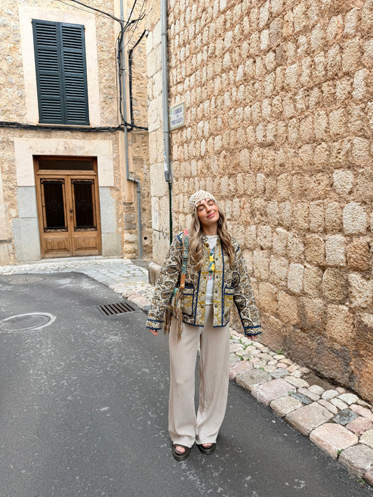 Olive Quilted Jacket