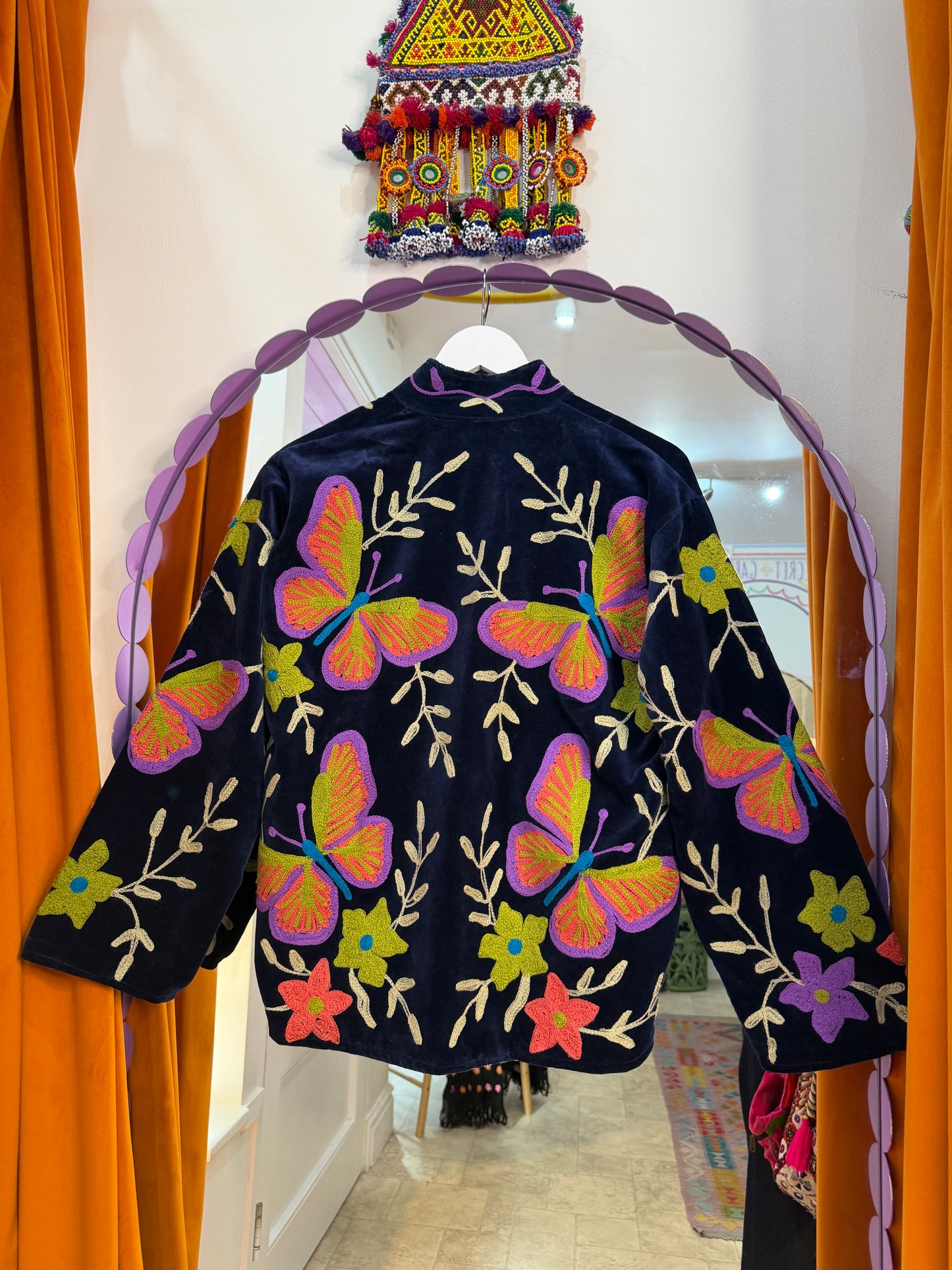 Velvet Butterfly Jacket