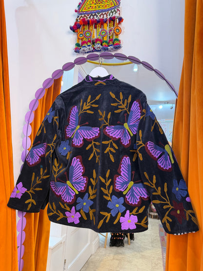 Velvet Butterfly Jacket