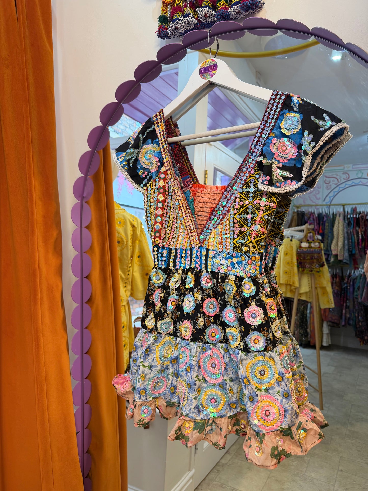 Gypsy Soul Flower Top