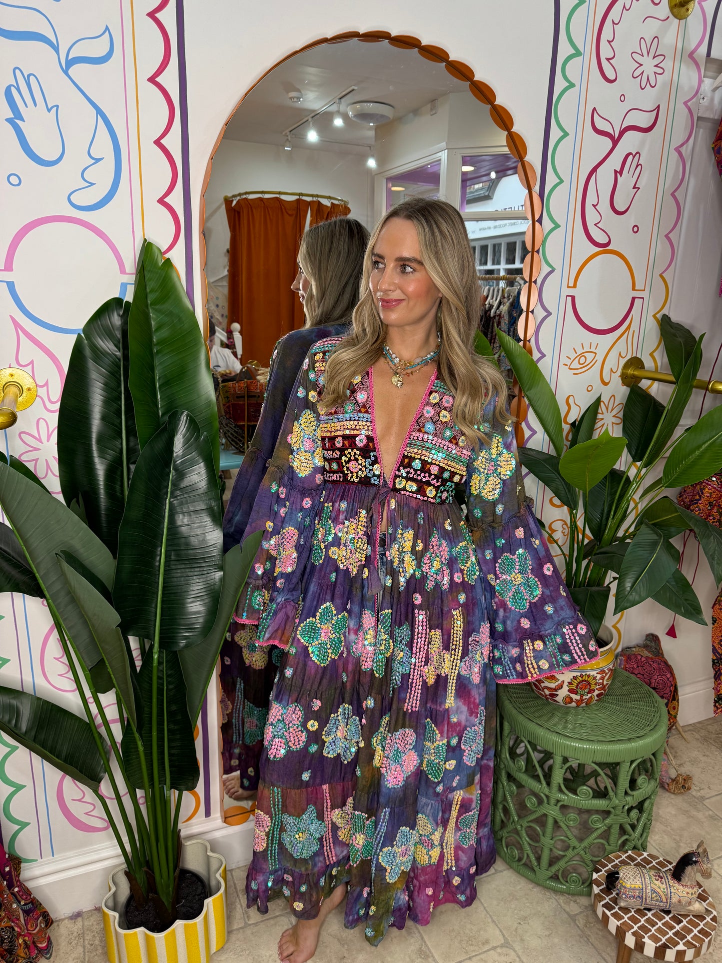 Gypsy Soul Maxi Kimono Jacket - 1