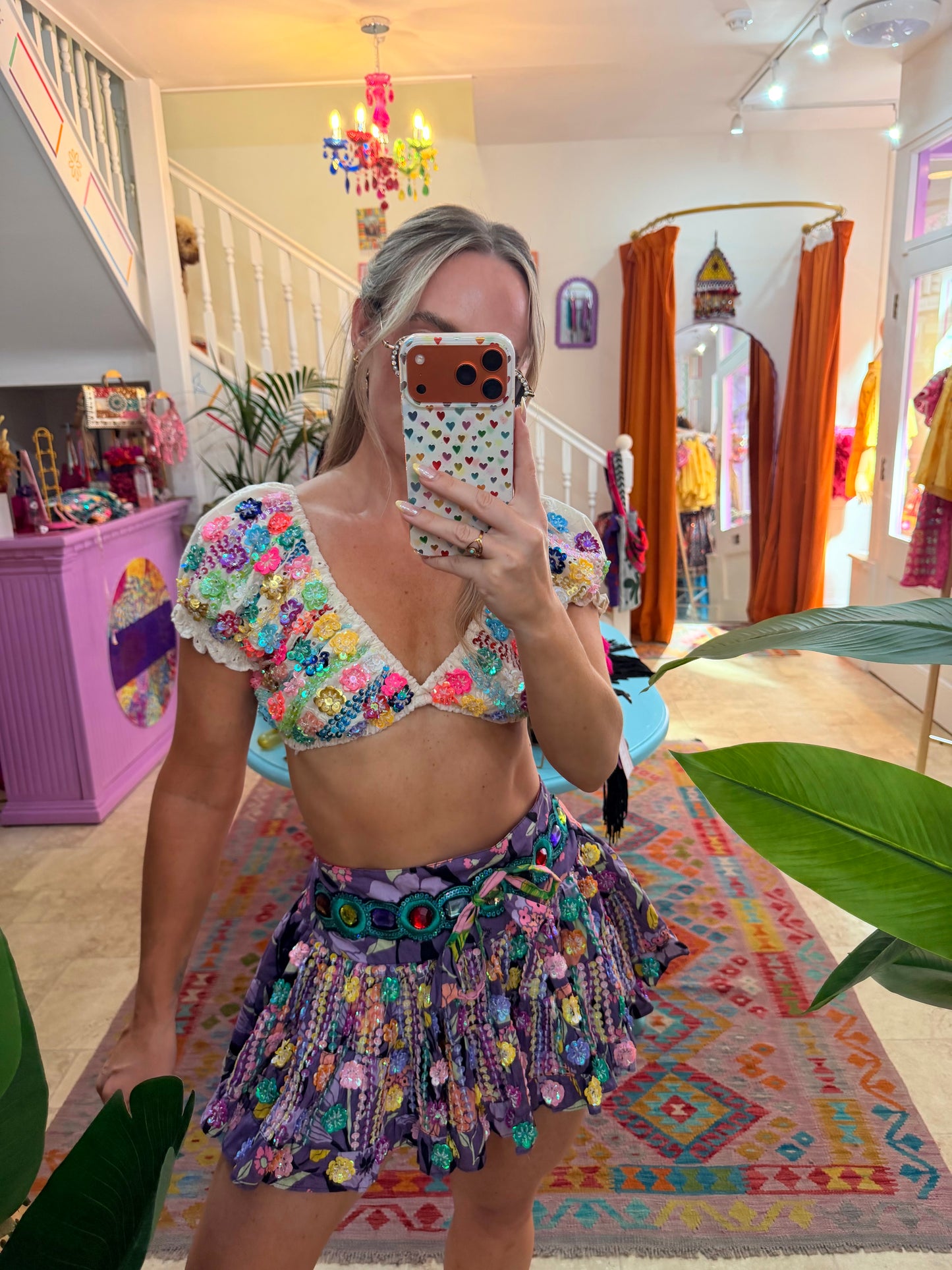 Gypsy Soul Mini Jewel Skirt
