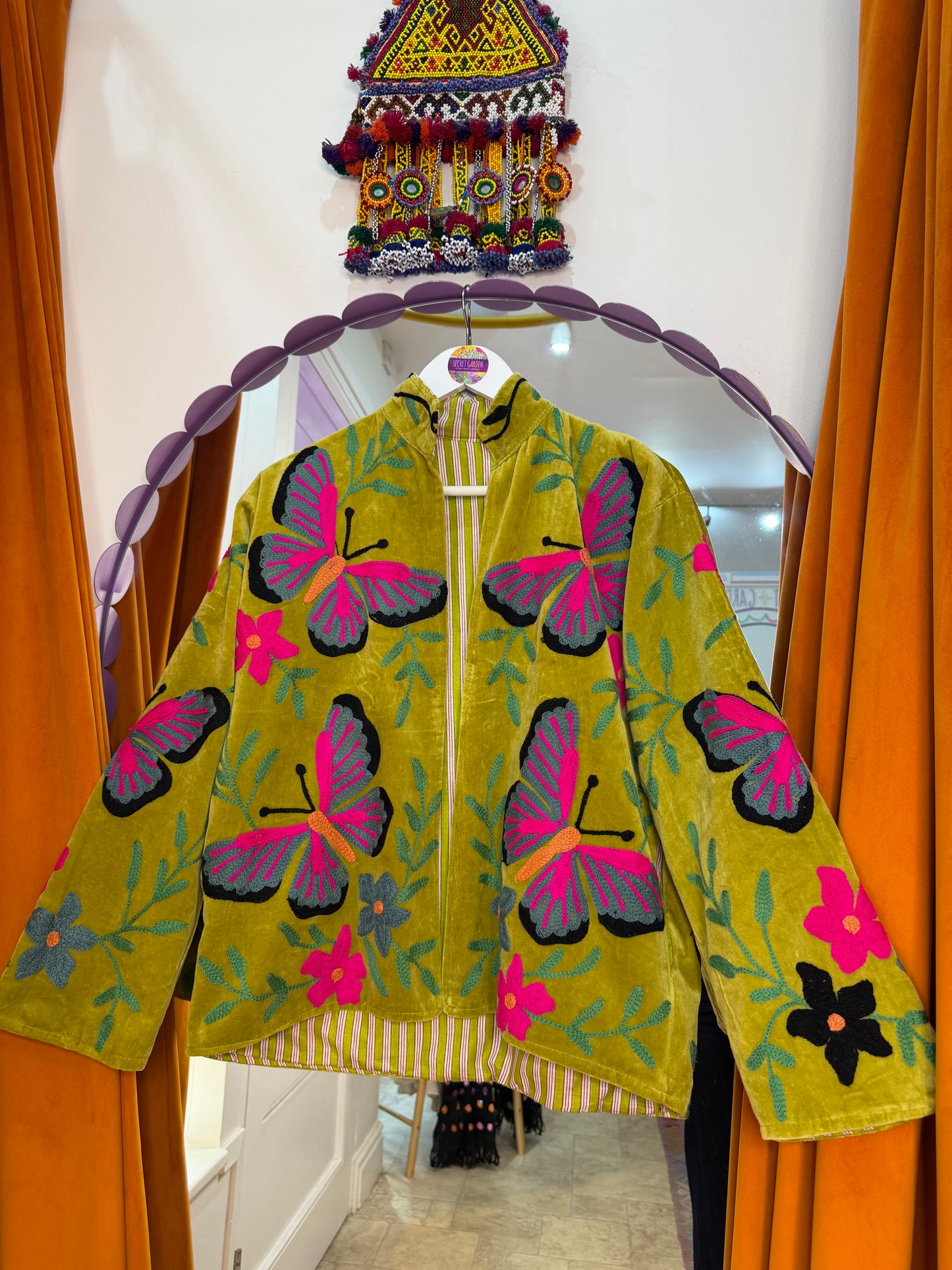 Velvet Butterfly Jacket
