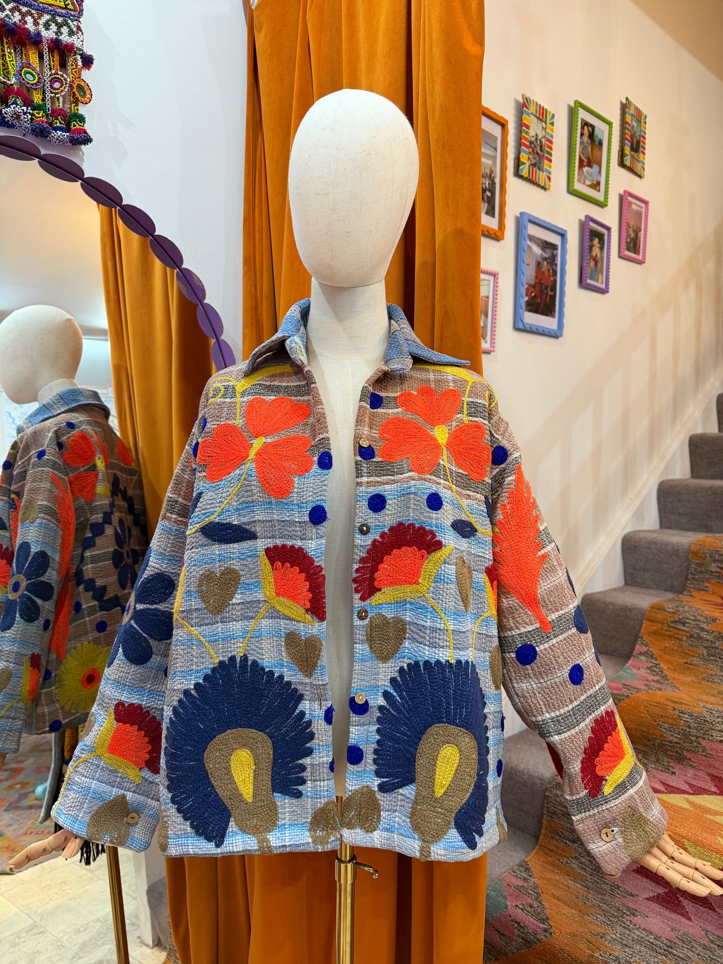 Suzani Kantha Shacket