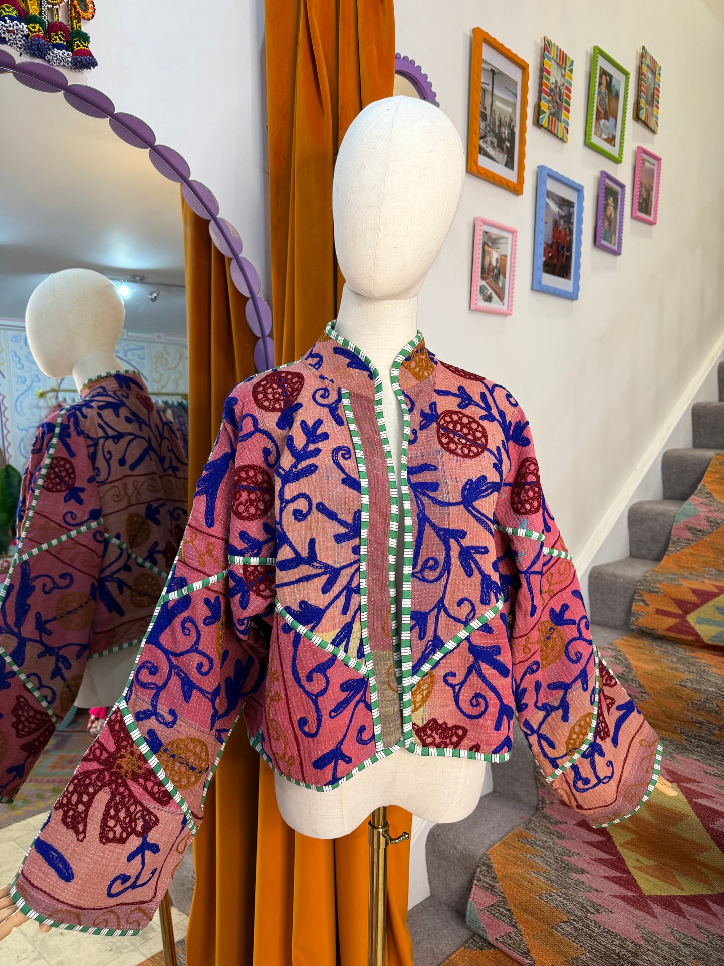 Blanket Kantha Jacket