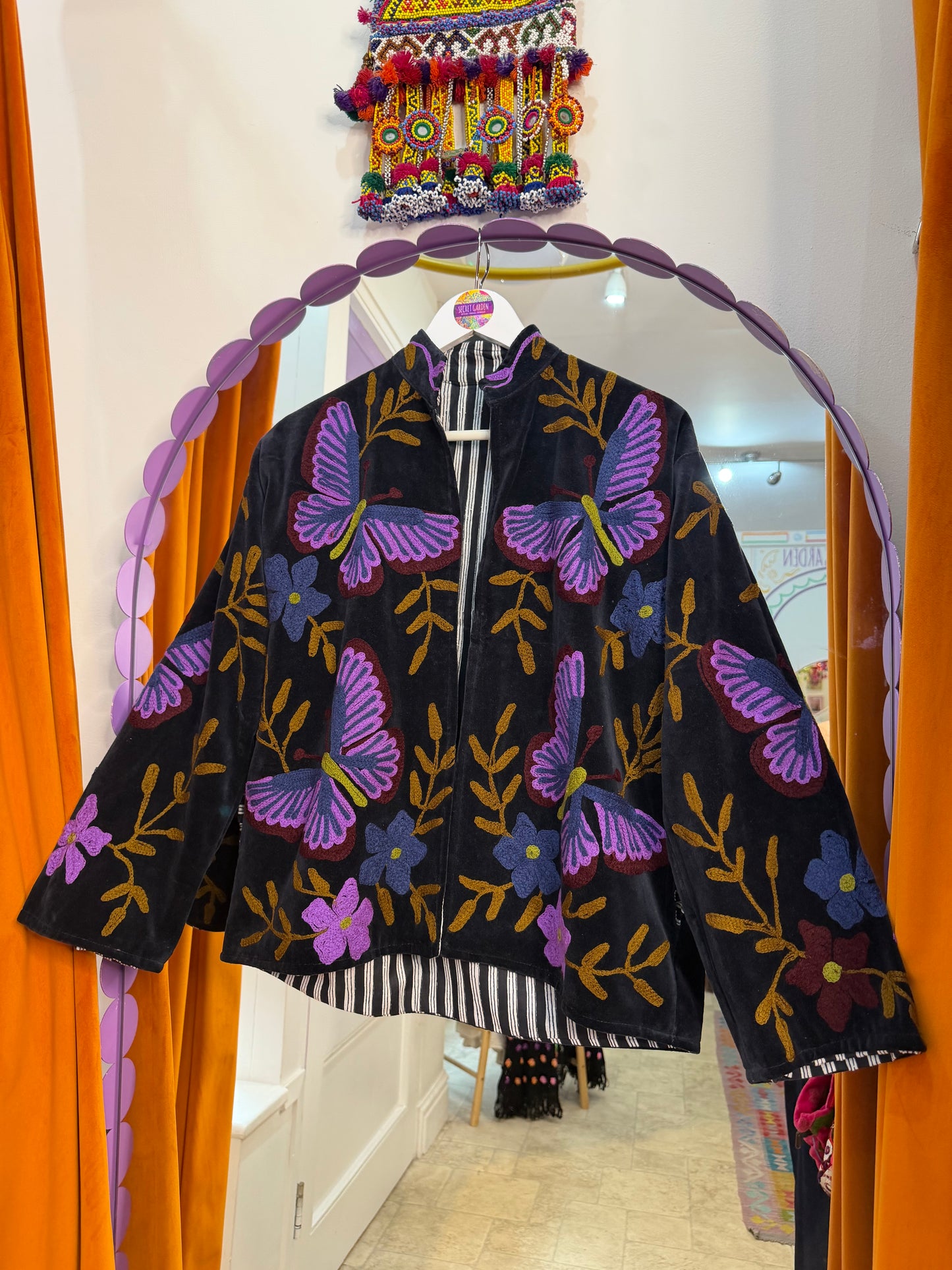 Velvet Butterfly Jacket