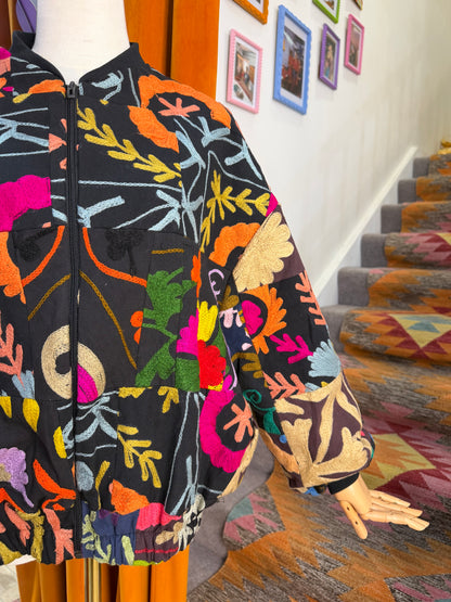 Suzani Oversized Bomber