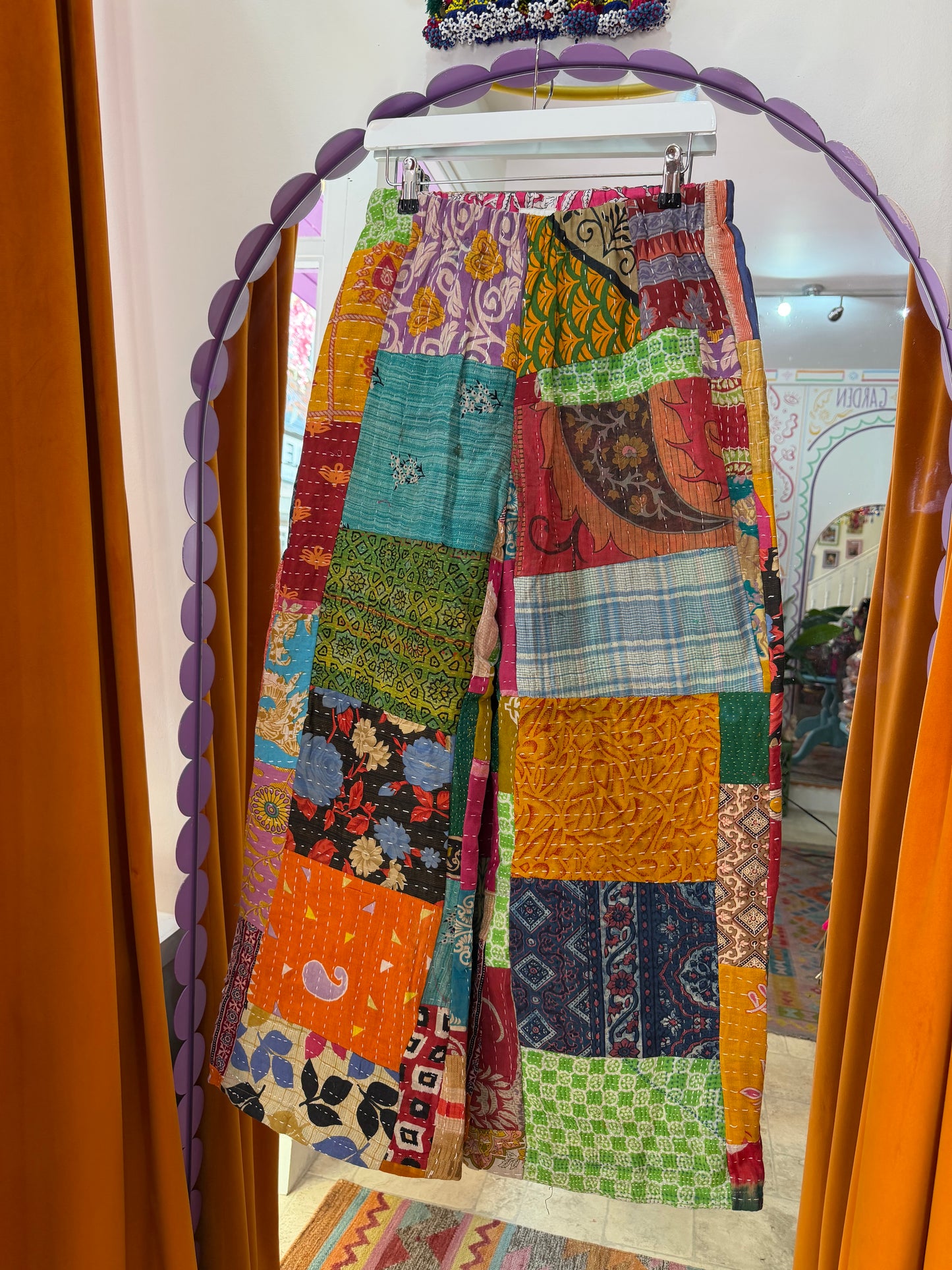 Blanket Kantha Trousers - 9 - UK 12