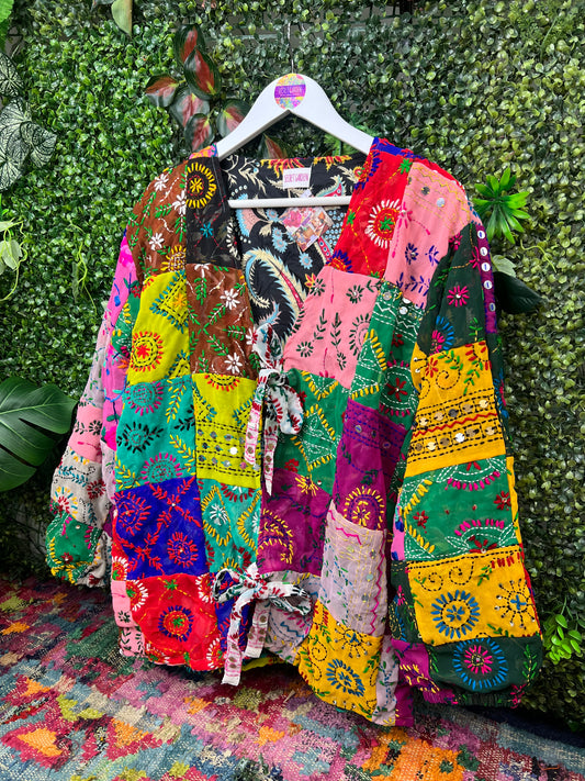 Phulkari Cardigan 10 - UK size 8-16