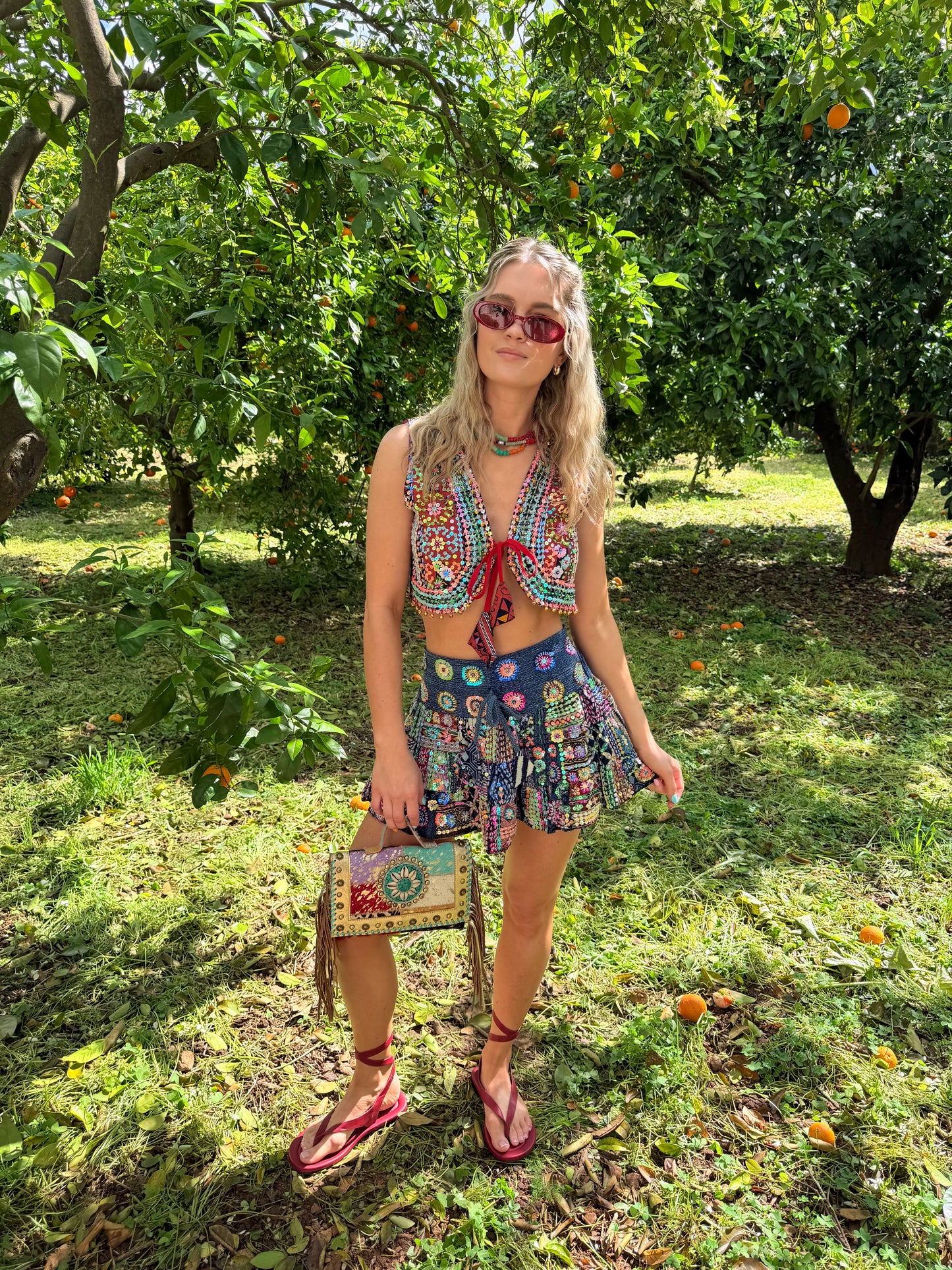 Gypsy Soul Mini Patchwork Skirts