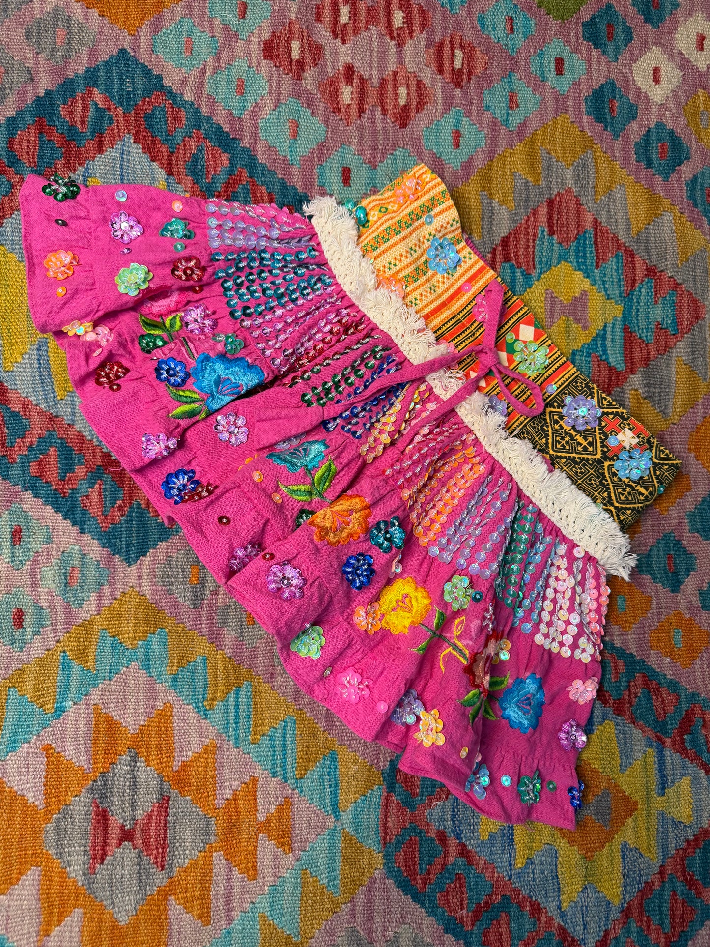 Gypsy Soul Mini Pink Skirts
