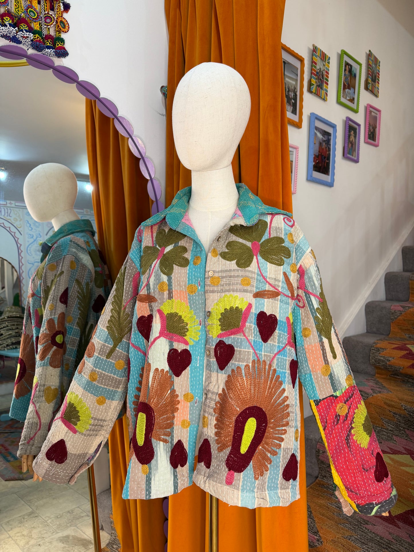 Suzani Kantha Shacket