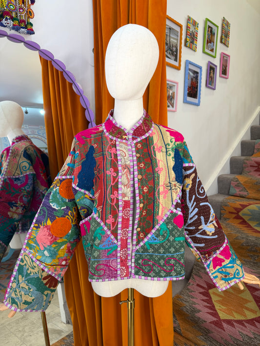 Blanket Kantha Jacket - 4