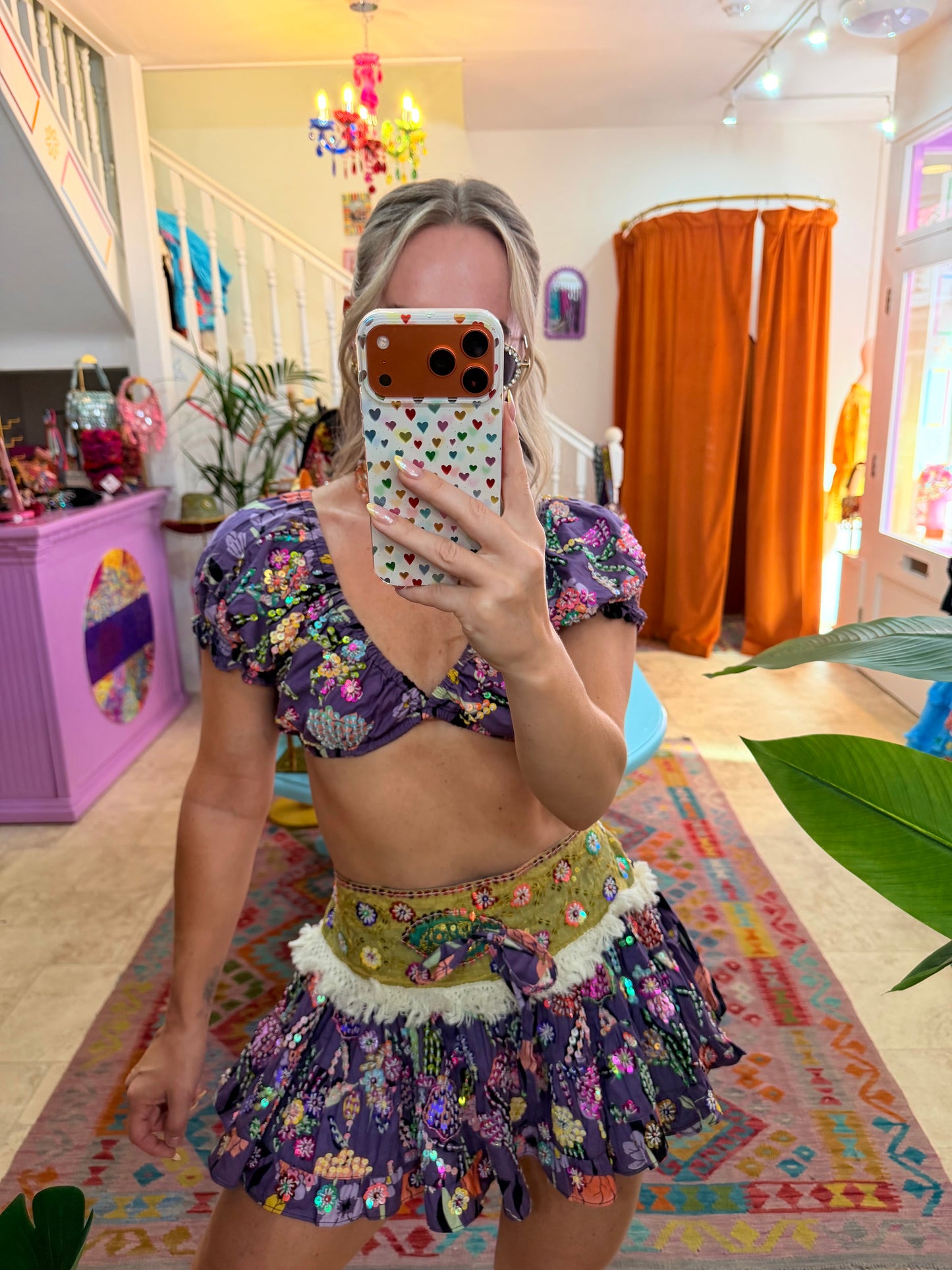 Flower Gypsy Soul Crop & Set