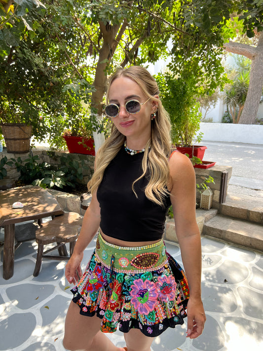 Gypsy Soul Mini Skirt - 14