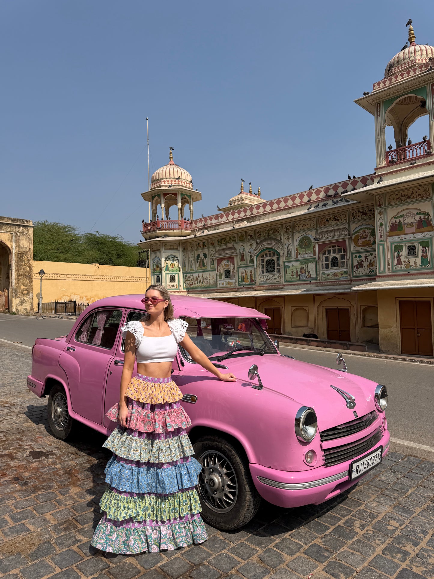 Frida Maxi Skirt - Pastel