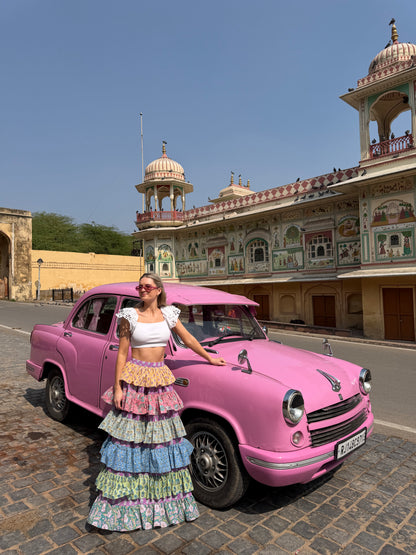 Frida Maxi Skirt - Pastel