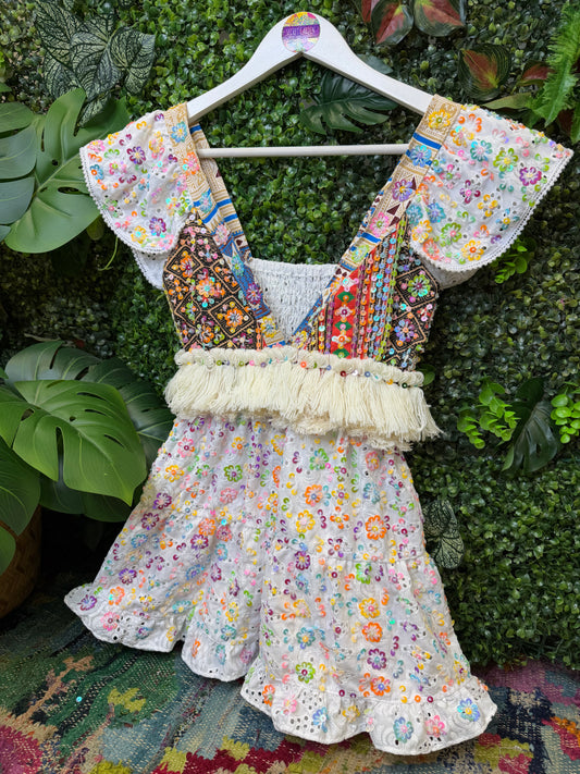 Gypsy Soul Tassel Broderie Anglaise Top 10