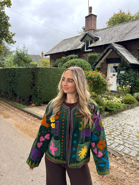 Joy Velvet Duster Jacket - 13