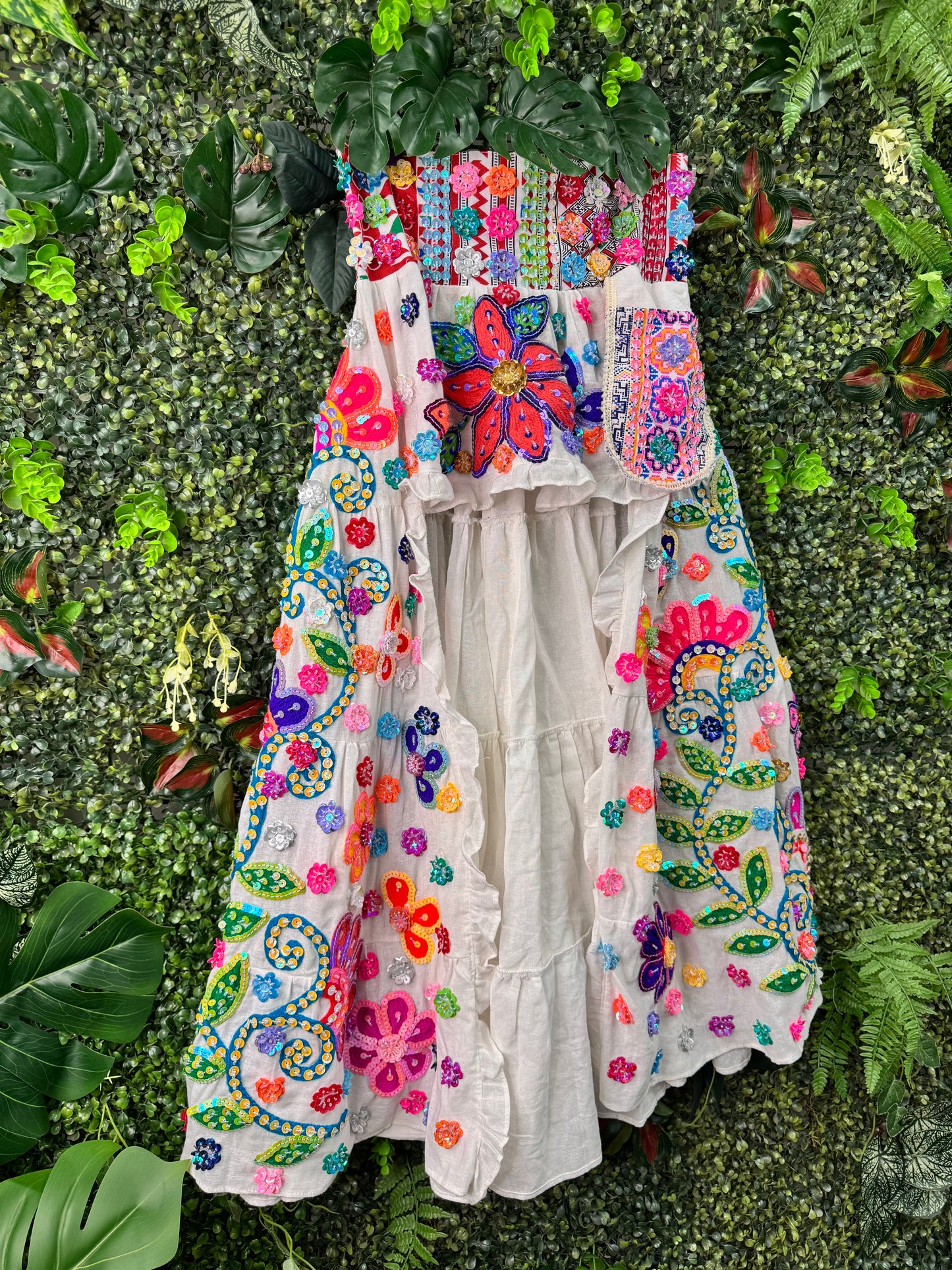 Gypsy Soul Ibiza Skirt White - 2