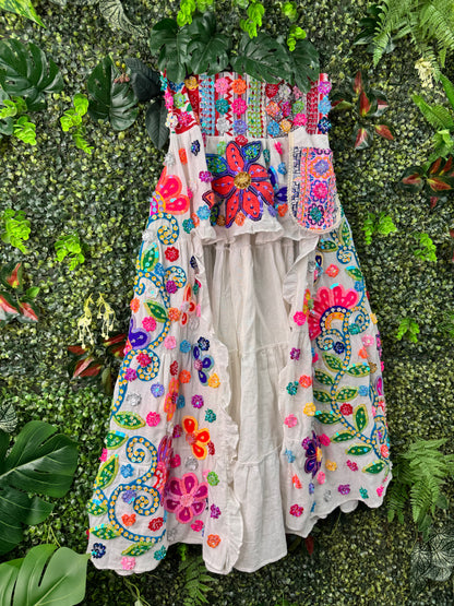 Gypsy Soul Ibiza Skirt White - 2