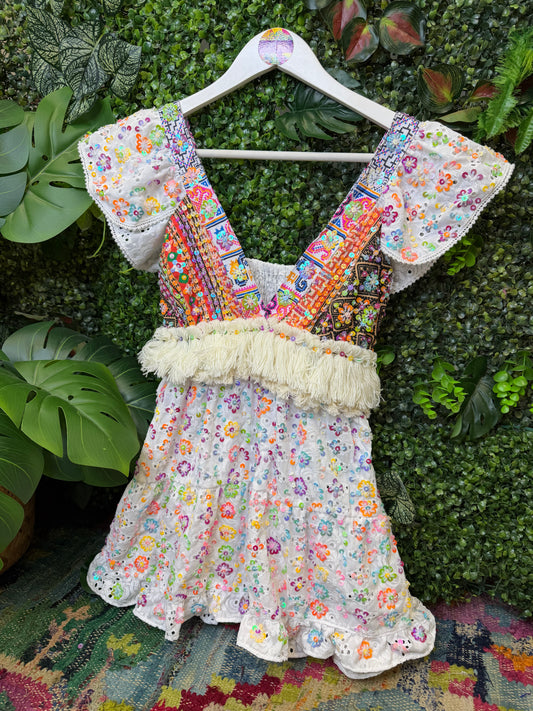 Gypsy Soul Tassel Broderie Anglaise Top 9