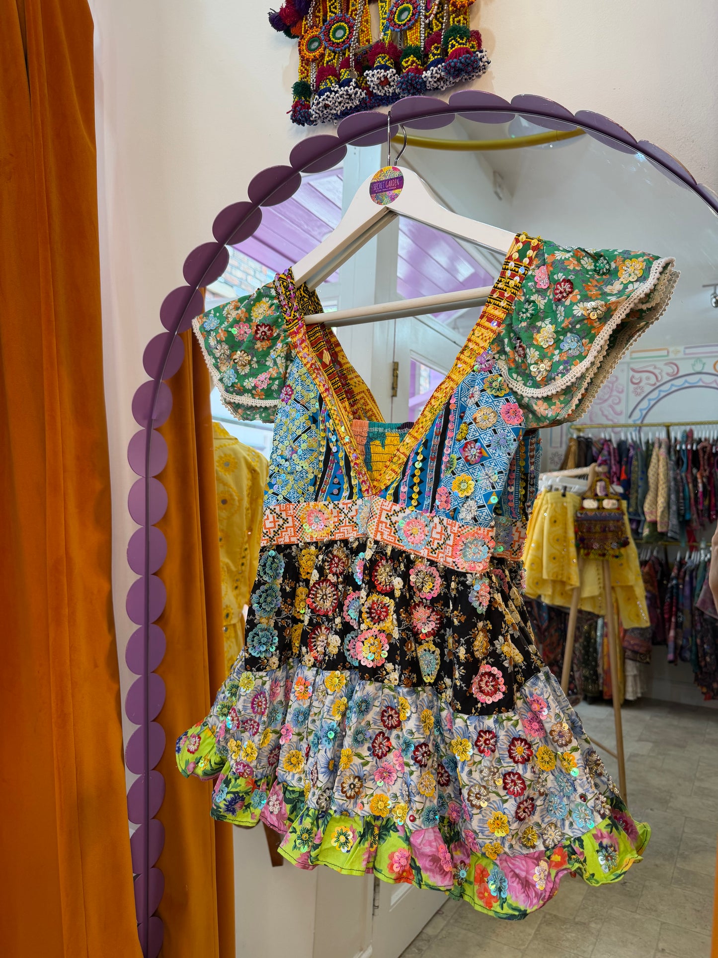 Gypsy Soul Flower Top