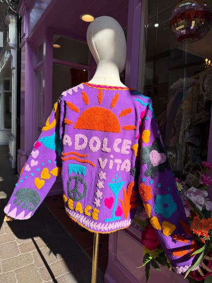 Joy Duster Tufted Jacket