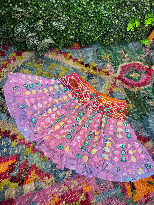 Gypsy Soul Mini Tie Dye Skirt - 5